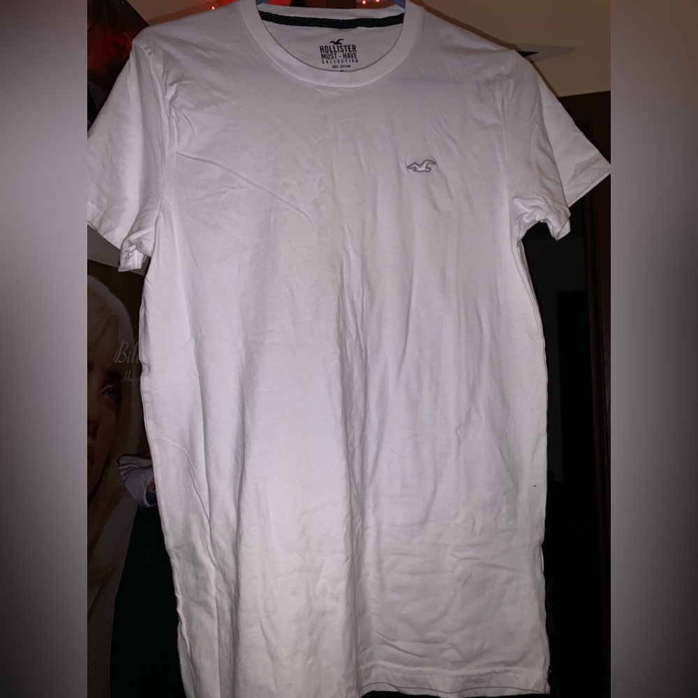 Two men’s Hollister t-shirts